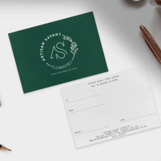Artisan Savant Floristry Gift Card
