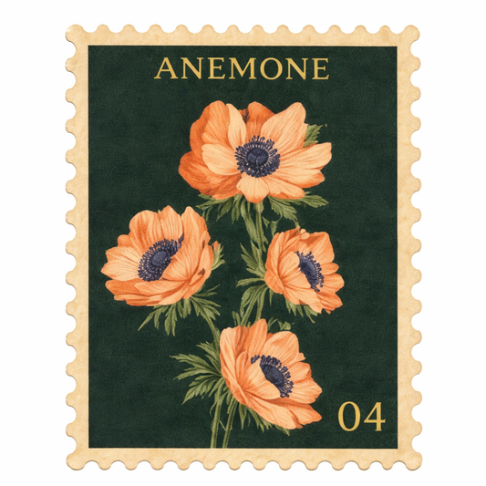 April Bouquet of the Month, The Anemone