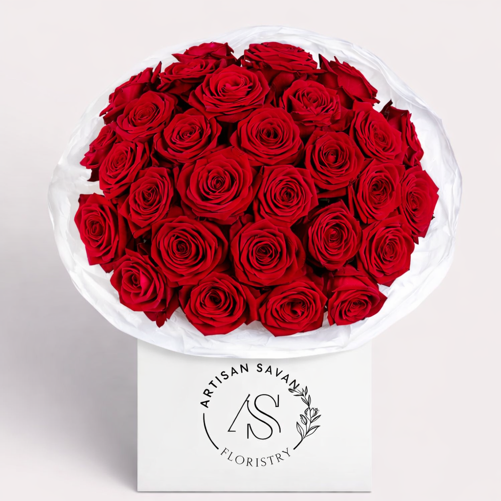 Luxury Red Roses Bouquet